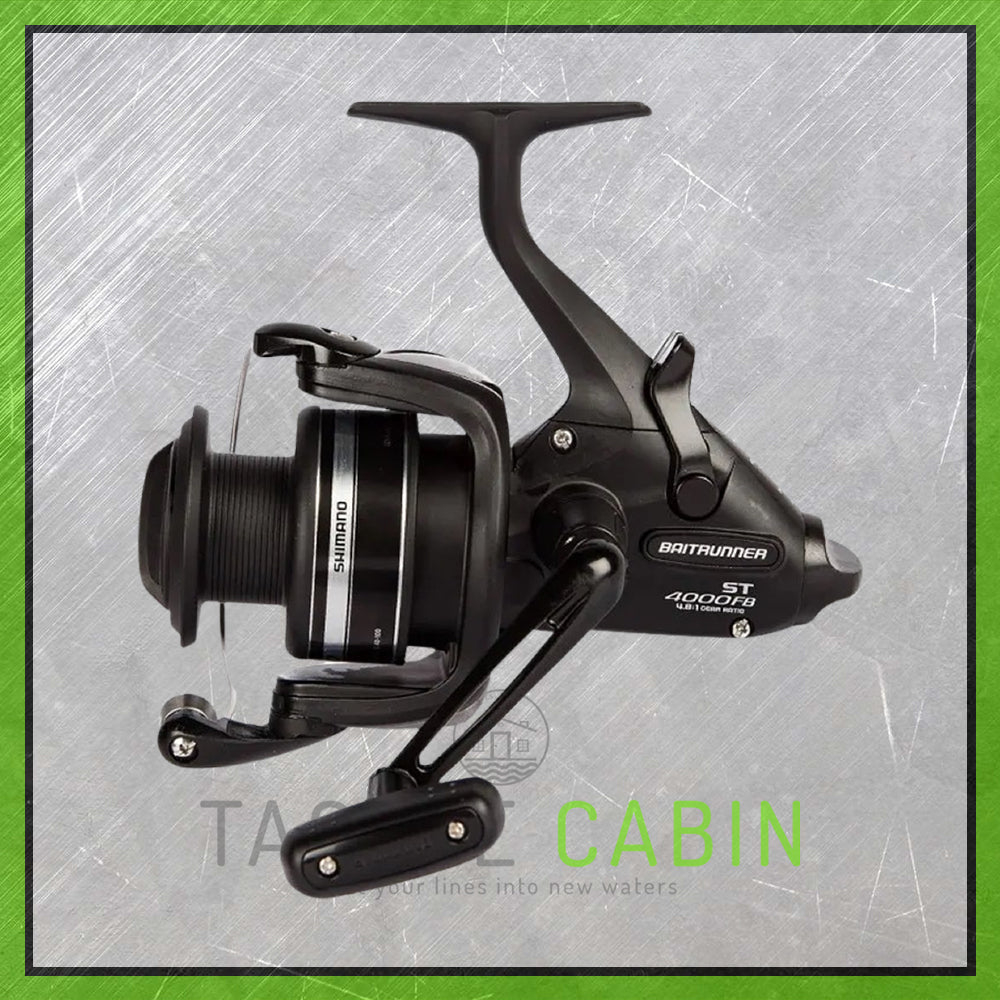 Moulinet Pêche Shimano Baitrunner ST 4000 FB - Système Frein Avancé - 1 Roulement à Billes - Pour Pêche Au Feeder