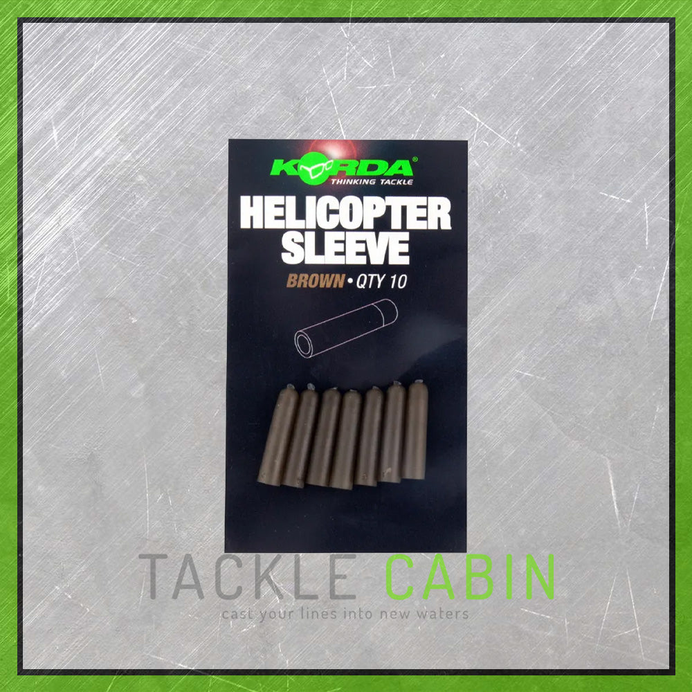 Korda Helicopter Sleeves (10 Pack) - All Colors For Coarse & Carp Fishing