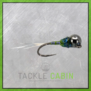 Barbless Tungsten Perdigon UV - Olive Jig