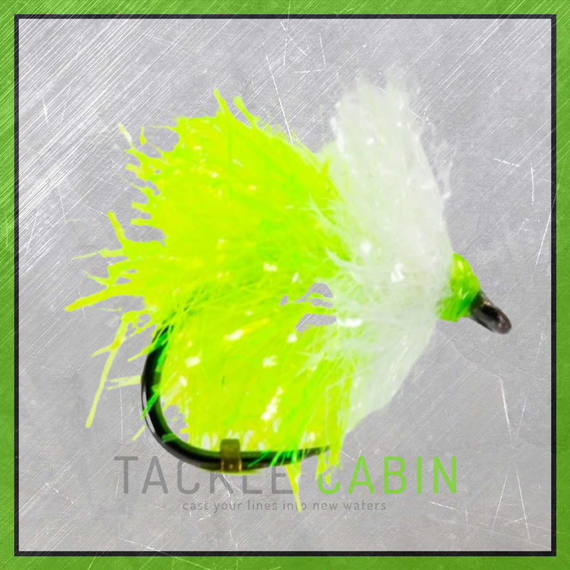 Barbless Blob - Chartreuse/Clear