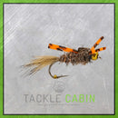 Gold Ribbed Hare's Ear (Rubber Legs) - Natural