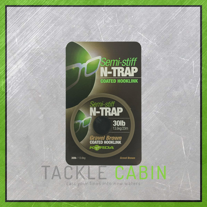 N-Trap Coated Hooklink Semi-Stiff