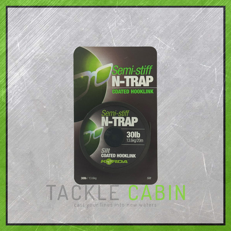 N-Trap Coated Hooklink Semi-Stiff