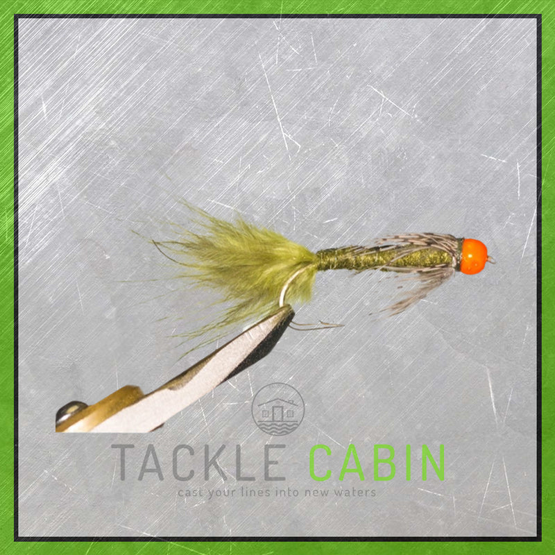 Tungsten Deep Water Damsel - Olive (OTB)