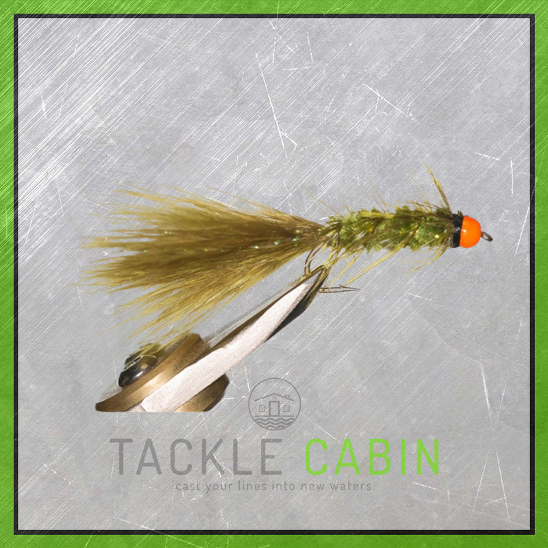 Tungsten Woolly Bugger - Olive (OTB)