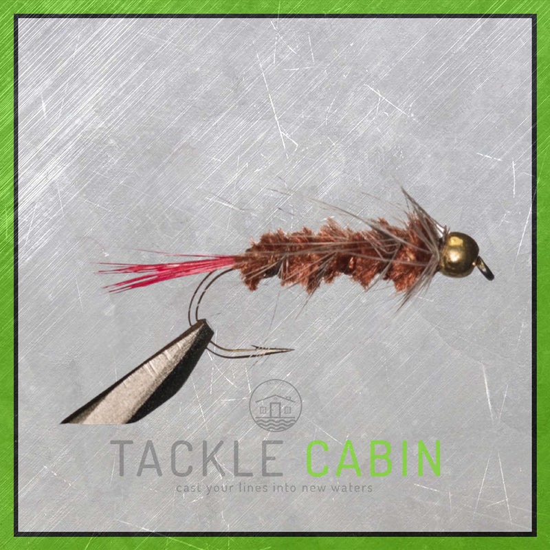 Woolly Worm Red Tail - Brown