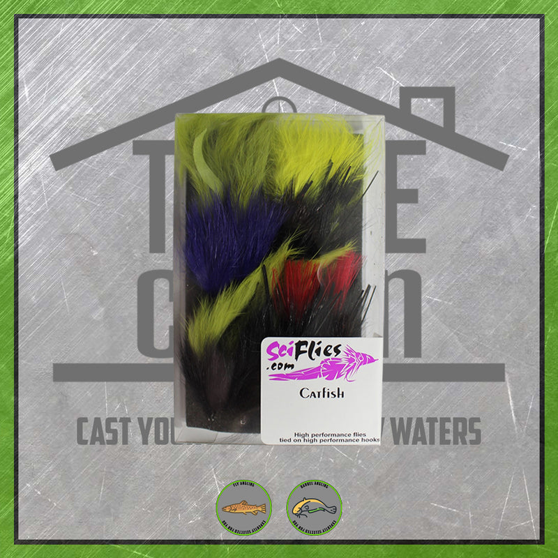 Catfish Fly Selection 8 Pc Pack