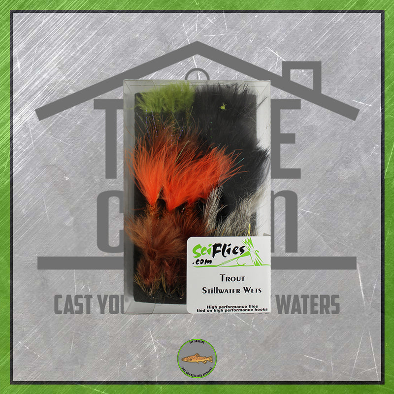 Stillwater Trout Wet Fly Selection 21 Pc Pack