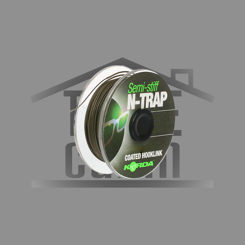 N-Trap Coated Hooklink Semi-Stiff