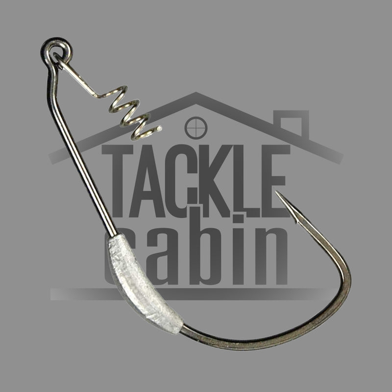 Worm EWG Weighted Spring Look Hooks